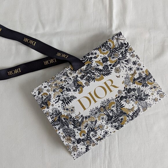 Bundle 2 Dior Paper Gift Bag Ribbon Handle Petite Small 7.5x5.5x3" - Picture 4 of 4